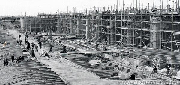 1958年，四女寺水利樞紐開工建設(shè)。